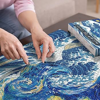 Amazon | ゴッホ 星月夜パズル 1000ピース アートパズル 大人の